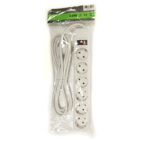 Мережевий фільтр живлення PowerPlant 3 м, 6 розеток,