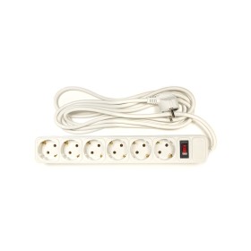 Мережевий фільтр живлення PowerPlant 3 м, 6 розеток, евростандарт (JY-1057/3) (PPSA10M30S6)