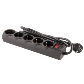 Сетевой фильтр питания LogicPower LP-X5 PREMIUM, 3m black (9584)