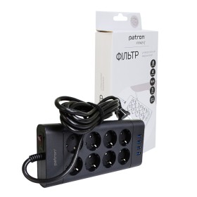 Сетевой фильтр питания Patron SP-1683-USB (EXT-PN-SP-1683-USB)