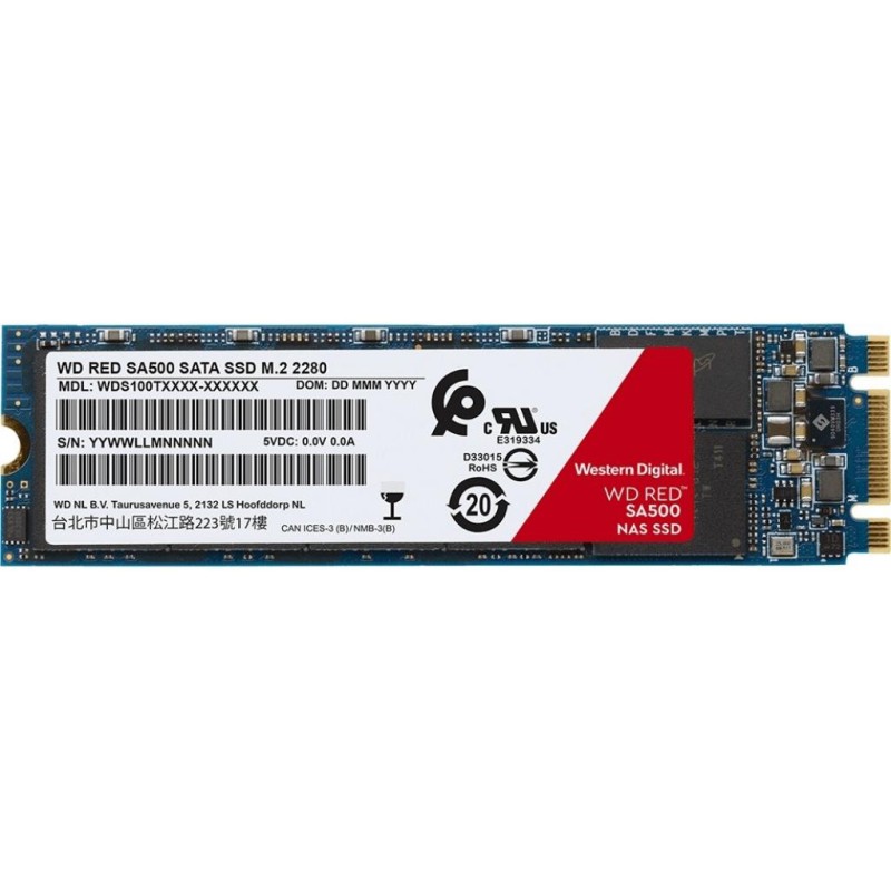 Накопитель SSD M.2 2280 1TB WD (WDS100T1R0B)