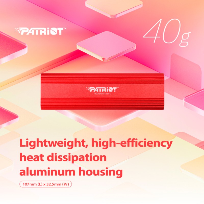 Накопитель SSD USB-C 512GB Patriot (PTPL512GPEC)