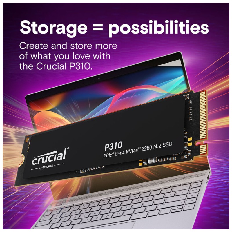 Накопитель SSD M.2 2280 500GB P310 Micron (CT500P310SSD8)