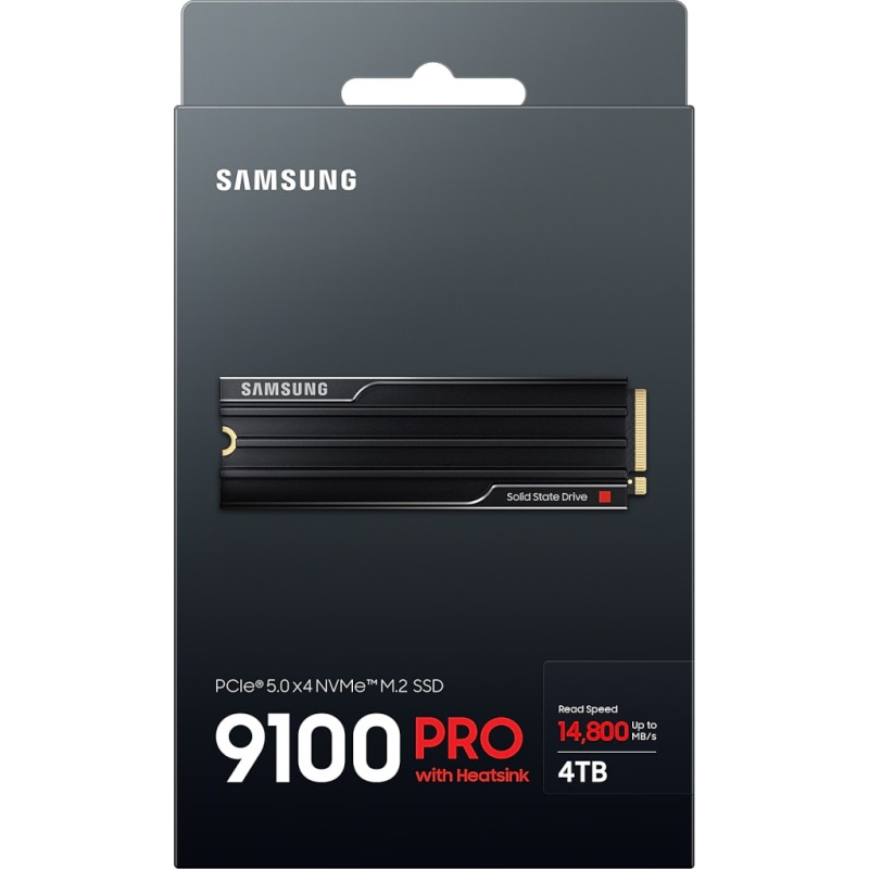 Накопичувач SSD M.2 2280 4TB 9100 PRO Heatsink Samsung (MZ-VAP4T0CW)