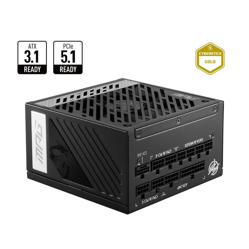 Блок питания MSI 850W (MPG A850G PCIE5)