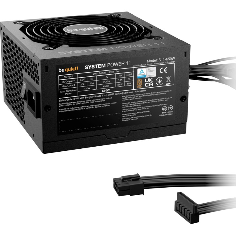 Блок питания Be quiet! 650W SYSTEM POWER 11 (BP011EU)