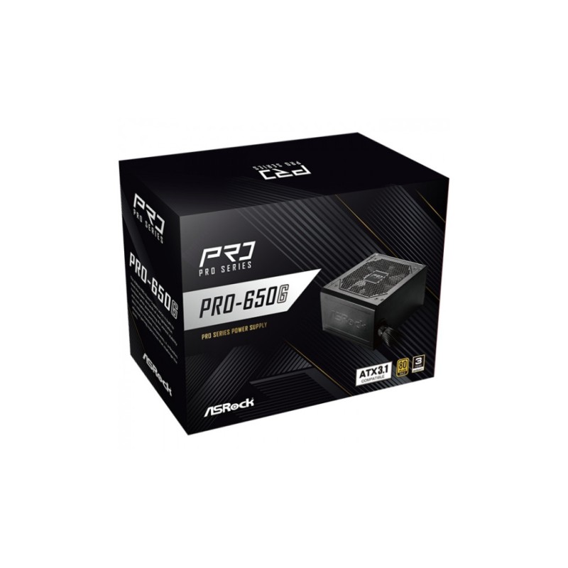 Блок питания ASRock 650W (PRO-650G)