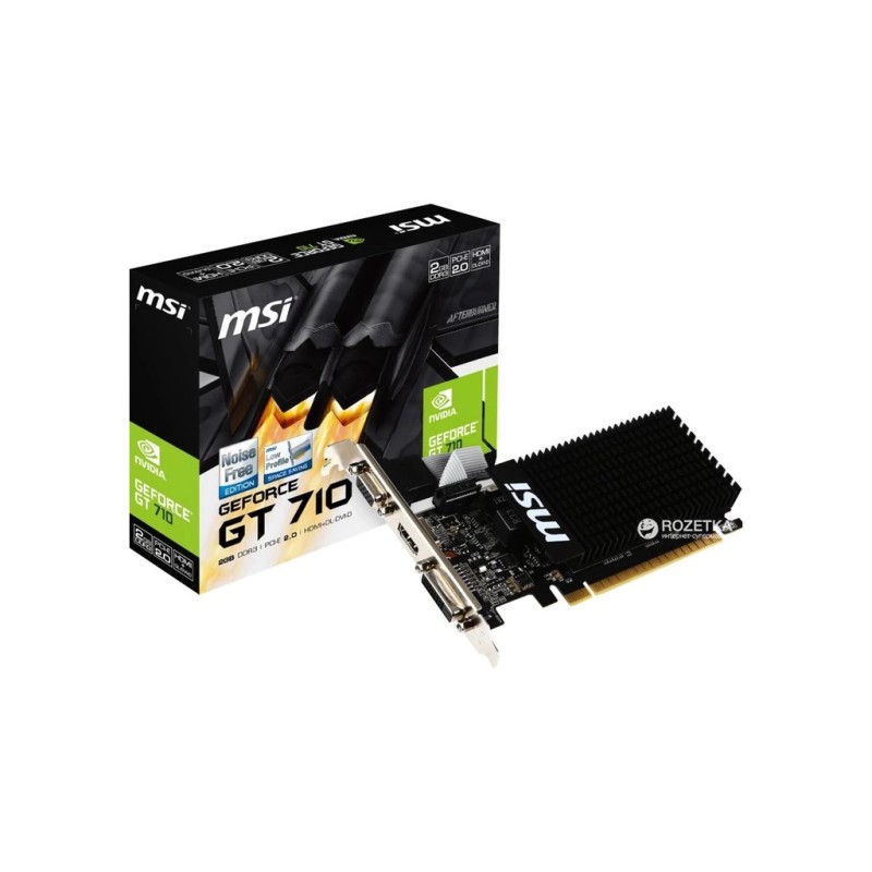 Видеокарта GeForce GT710 2048Mb MSI (GT 710 2GD3H LP)