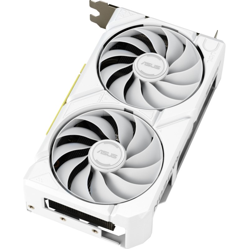 Видеокарта ASUS Radeon RX 9060 XT 16Gb DUAL WHITE OC (DUAL-RX9060XT-16G-WHITE)