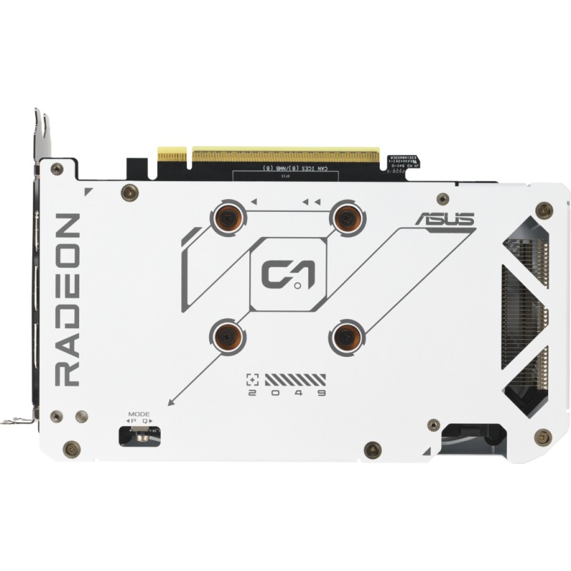 Видеокарта ASUS Radeon RX 9060 XT 16Gb DUAL WHITE OC (DUAL-RX9060XT-16G-WHITE)