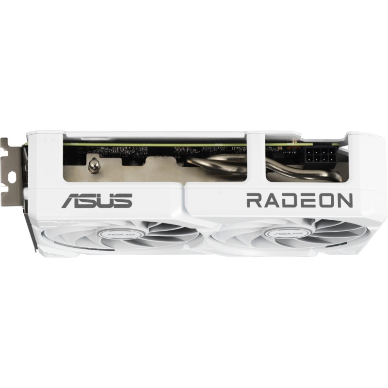 Видеокарта ASUS Radeon RX 9060 XT 16Gb DUAL WHITE OC (DUAL-RX9060XT-16G-WHITE)