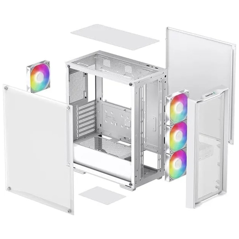 Корпус для ПК Deepcool CC560 Mesh V2 White (R-CC560-WHAMA4-G-2)