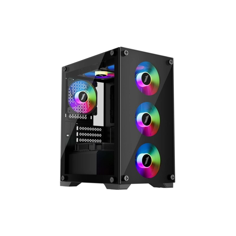 Корпус для ПК 1stPlayer X2-M-BK-4F1