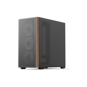 Корпус для ПК AeroCool D301A-G-BK-v2 Black (ACCS-DS03043.11)