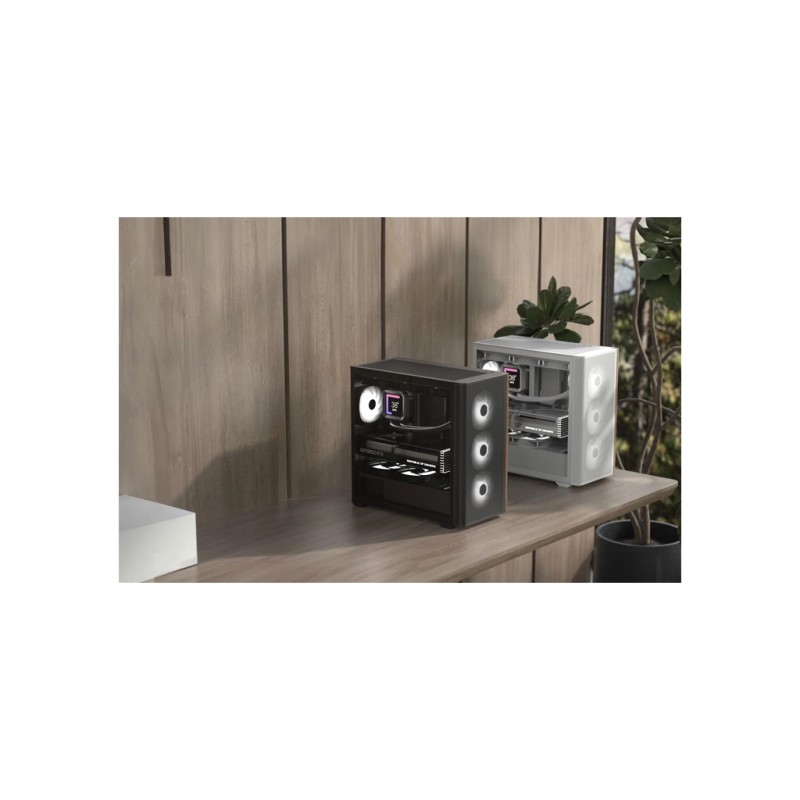 Корпус для ПК AeroCool D301A-G-BK-v2 Black (ACCS-DS03043.11)