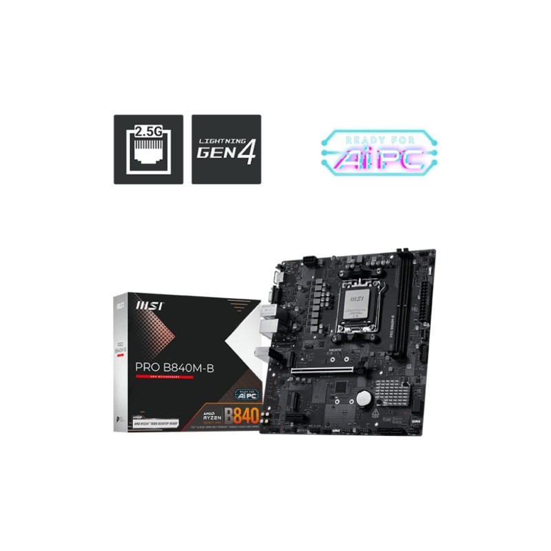Материнська плата MSI PRO B840M-B