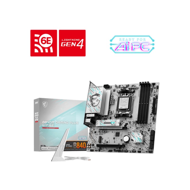 Материнская плата MSI B840M GAMING PLUS WIFI6E