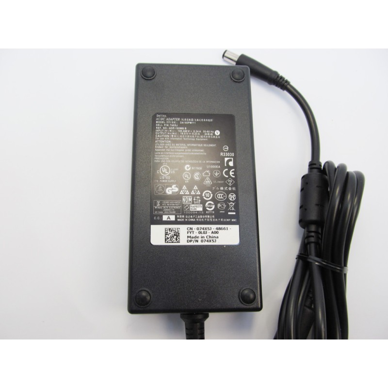Блок питания к ноутбуку Dell 180W 19.5V 9.23A разъем 7.4/5.0(pin inside) (DA180PM111 / A40252)