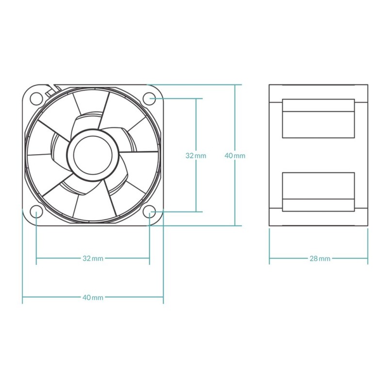 Кулер для корпуса Arctic S4028-6K (ACFAN00185A)