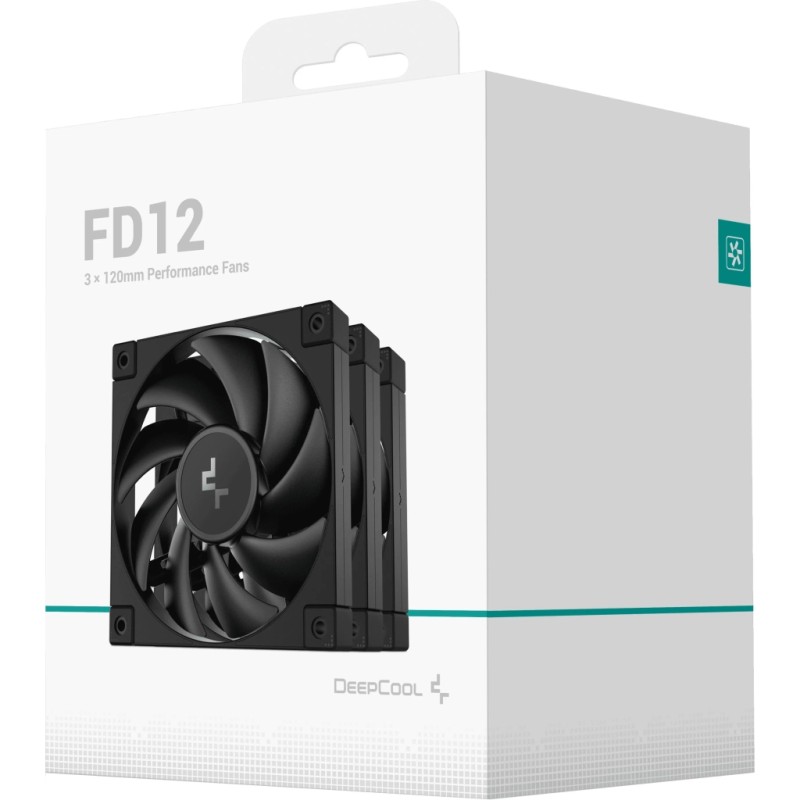 Кулер для корпуса Deepcool FD12-3 IN 1 (R-FD12-BKNPN3-G)