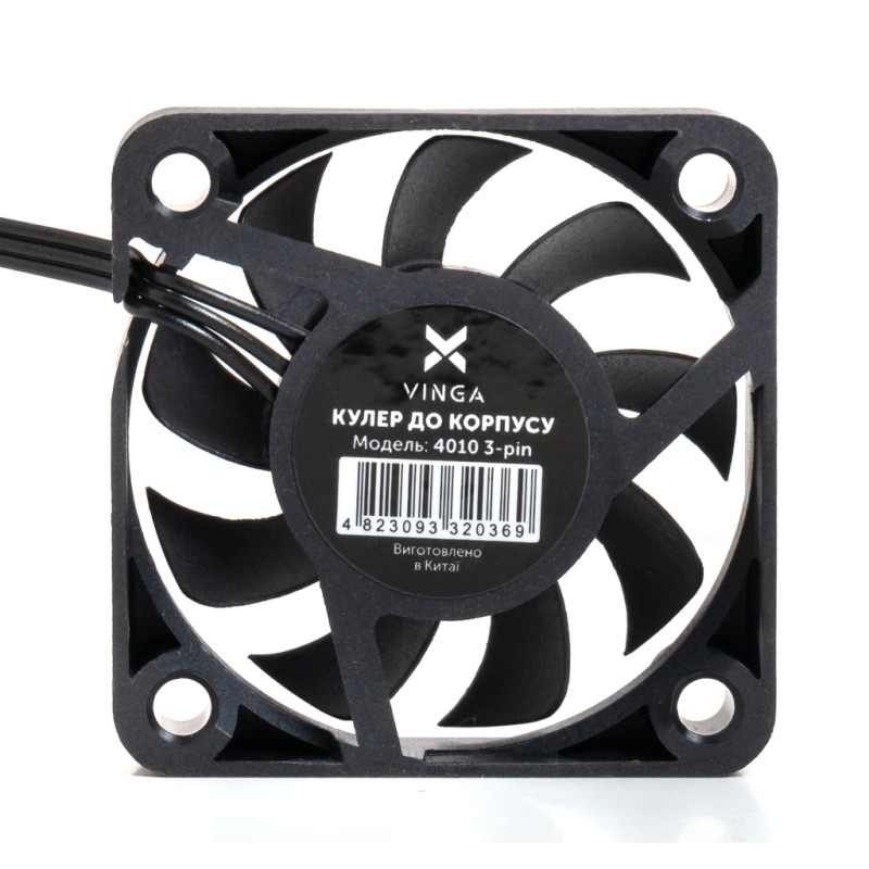 Кулер для корпуса Vinga 4010 3-pin ОЕМ
