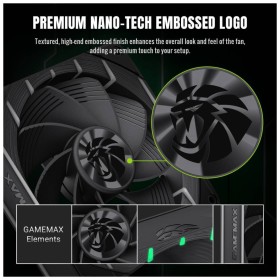 Кулер до корпусу Gamemax Tornado T12 ARGB-R