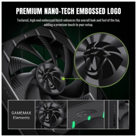 Кулер для корпуса Gamemax Tornado T12 ARGB