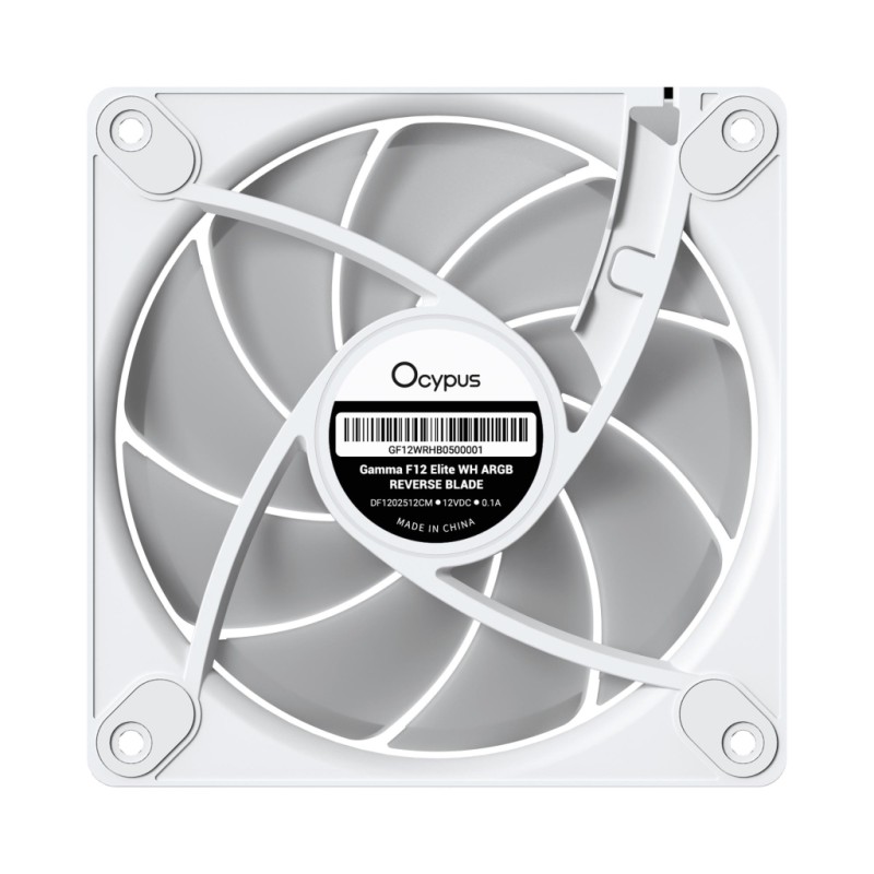 Кулер для корпуса OCYPUS GAMMA F12 ELITE WH A (GAMMA-F12-WH3AM01E-GL)