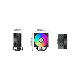 Кулер до процесора PcCooler RT400 ARGB BK