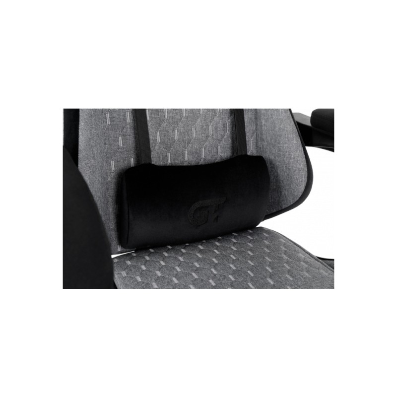 Кресло игровое GT Racer X-2324 Gray/Black (X-2324 Fabric Gray/Black Suede)