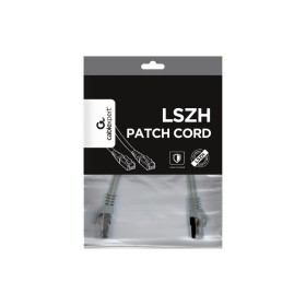 Патч-корд 1м S/FTP Cat 6A CU LSZH grey Cablexpert (PP6A-LSZHCU-1M)