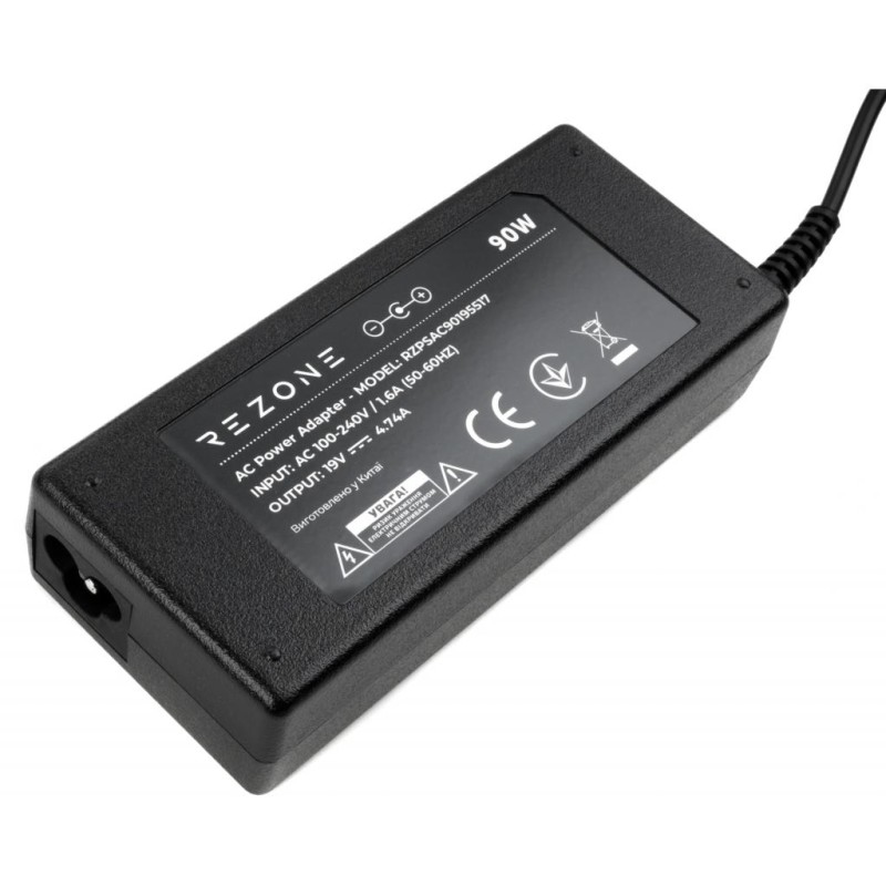 Блок питания к ноутбуку Rezone ACER 90W 19V 4.74A 5.5*1.7 (RZPSAC90195517)