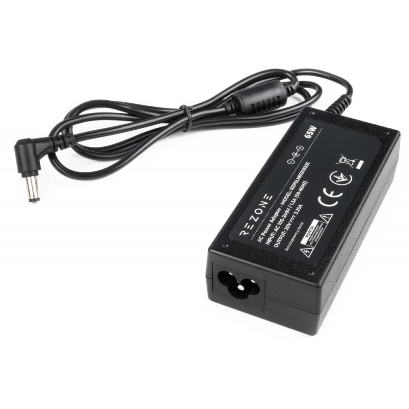Блок питания к ноутбуку Rezone Lenovo 65W 20V 3.25А 5.5*2.5 (RZPSLN65205525)