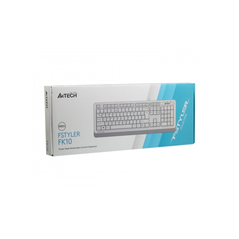 Клавіатура A4Tech FK10 White (4711421943024)