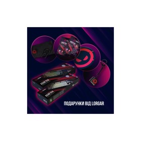 Клавиатура Lorgar Azar 514 RGB USB UA Black (LRG-GK514B-UA)