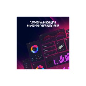 Клавиатура Lorgar Azar 514 RGB USB UA Black (LRG-GK514B-UA)