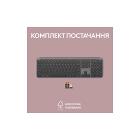 Клавиатура Logitech K950 Bluetooth/Wireless UA Graphite (920-012465)