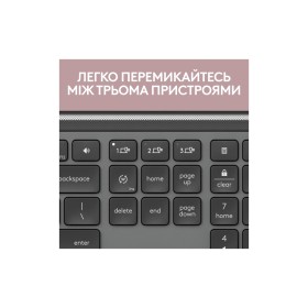 Клавиатура Logitech K950 Bluetooth/Wireless UA Graphite (920-012465)