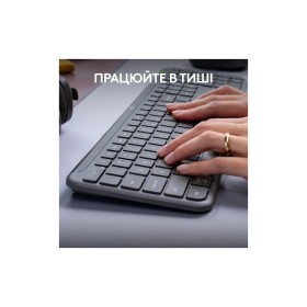 Клавиатура Logitech K950 Bluetooth/Wireless UA Graphite (920-012465)