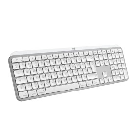 Клавиатура Logitech MX Keys S для MAC Bluetooth/Wireless UA Pale Grey (920-011638)