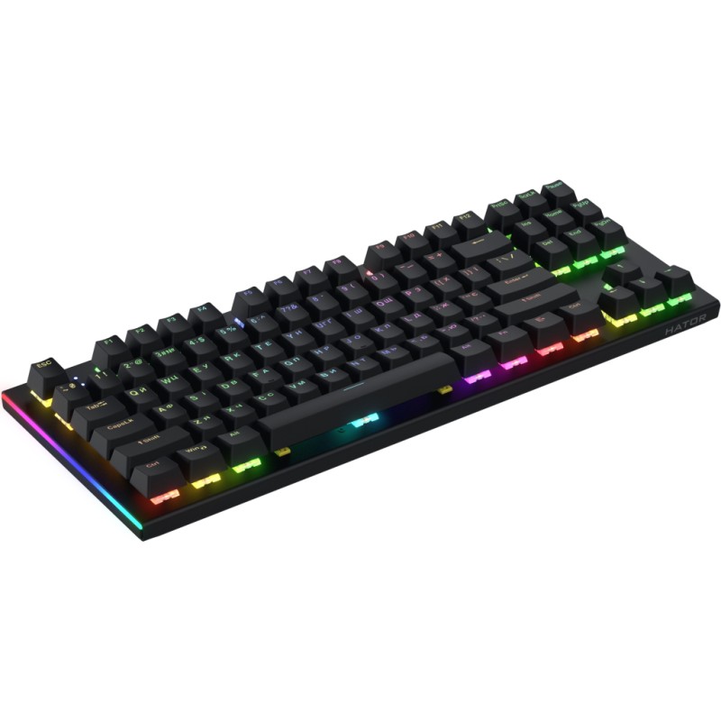 Клавиатура Hator Gravity X TKL Orange USB Black (HTK550UA)