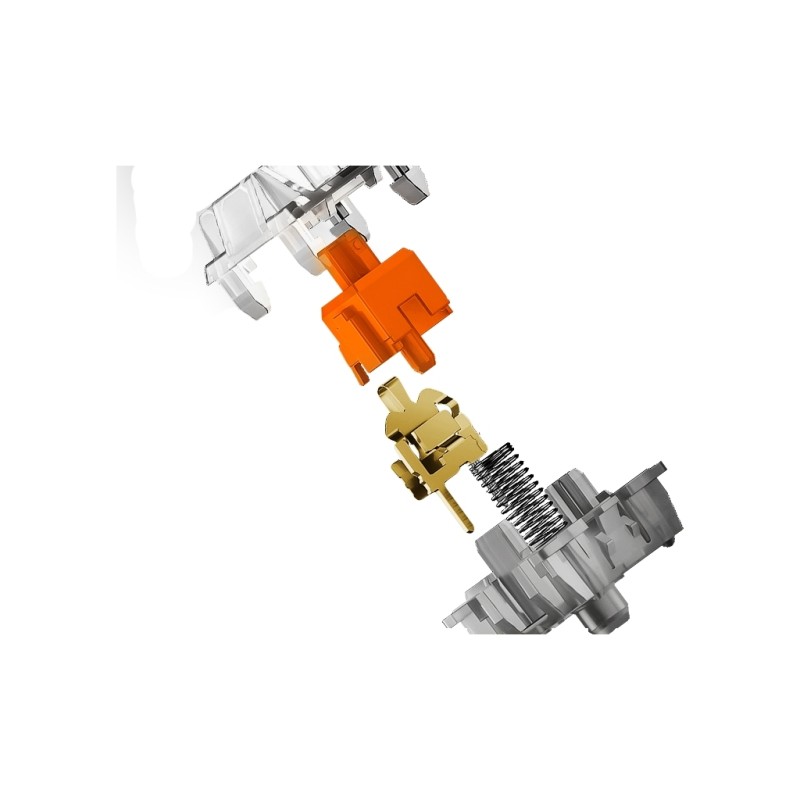 Клавиатура Hator Gravity X TKL Orange USB Black (HTK550UA)