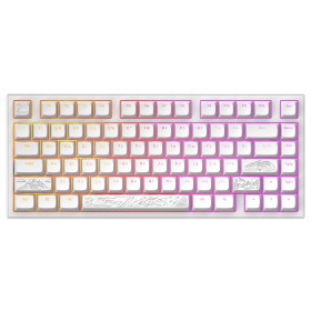 Клавиатура Dark Project ALU81 Terra Nostra PBT RGB Mech G3MS Moonstone White