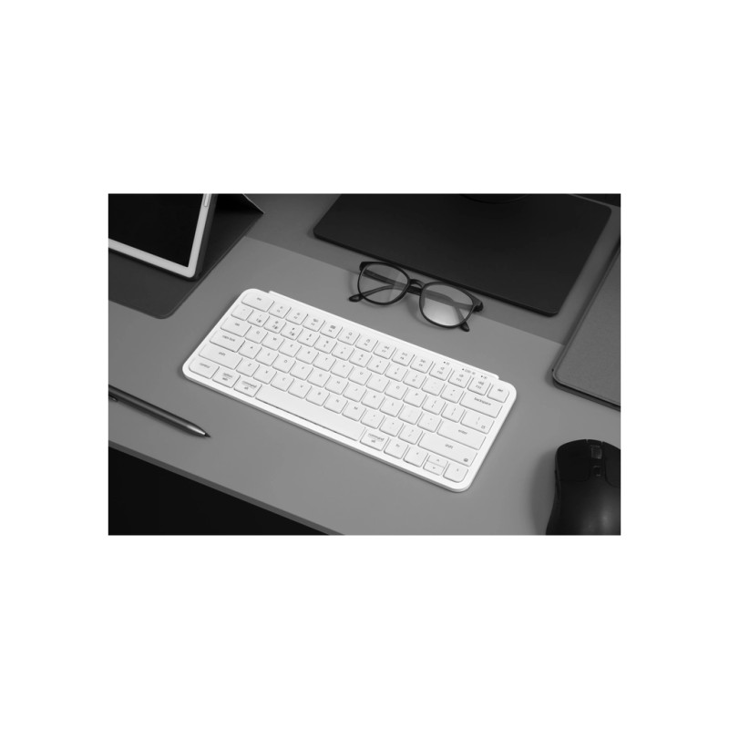 Клавиатура Keychron B1 Pro Wireless/Bluetooth/USB UA Ivory White (B1P-K8-UA)