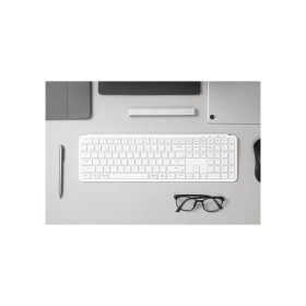 Клавиатура Keychron B6 Pro Wireless/Bluetooth/USB UA Ivory White (B6P-K8-UA)