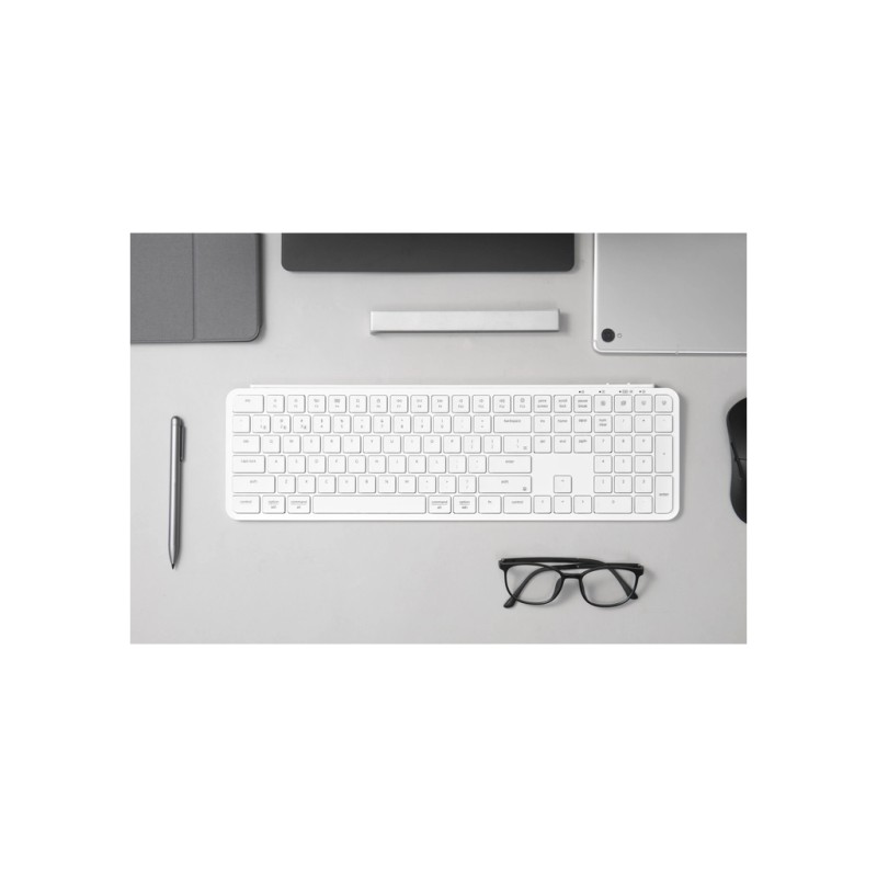 Клавиатура Keychron B6 Pro Wireless/Bluetooth/USB UA Ivory White (B6P-K8-UA)