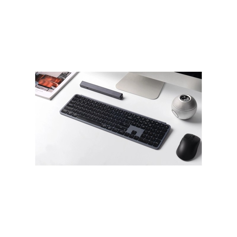 Клавиатура Keychron B6 Pro Wireless/Bluetooth/USB UA Space Gray (B6P-K1-UA)