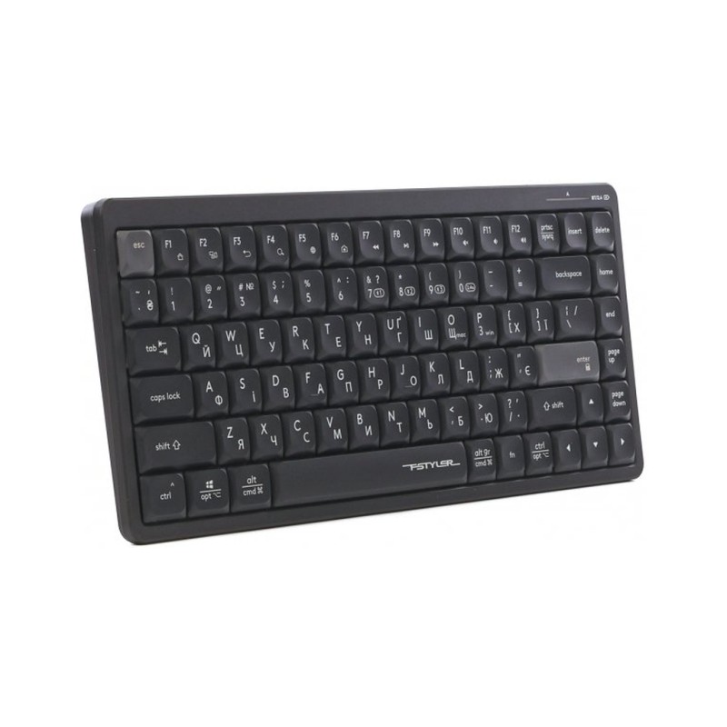 Клавиатура A4Tech FBX53C Wireless/Bluetooth UA Black (4711421001908)