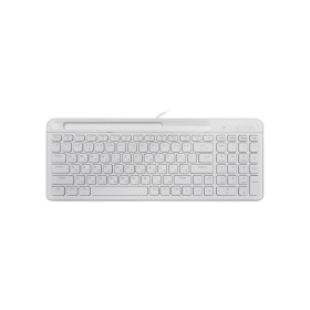 Клавиатура Maxxter KB-01W-UA USB White (KB-01W-UA)