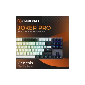 Клавиатура GamePro Genesis Joker Pro MK124G Pro Outemu Red Switch Wireless/Bluetooth/USB UA Gray (MK124G Pro)